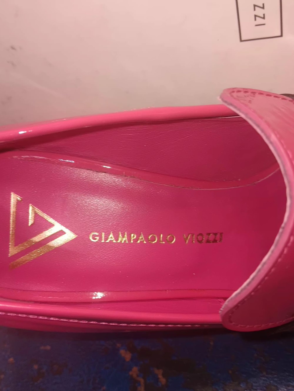 Pink Patent Block-Heel Loafers - Picture 7 of 7